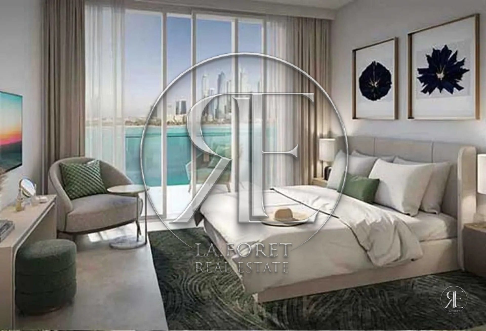 Waterfront Living | Sea & Palm View | PP