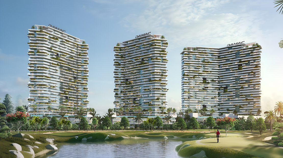 Golf Greens at Damac Hills