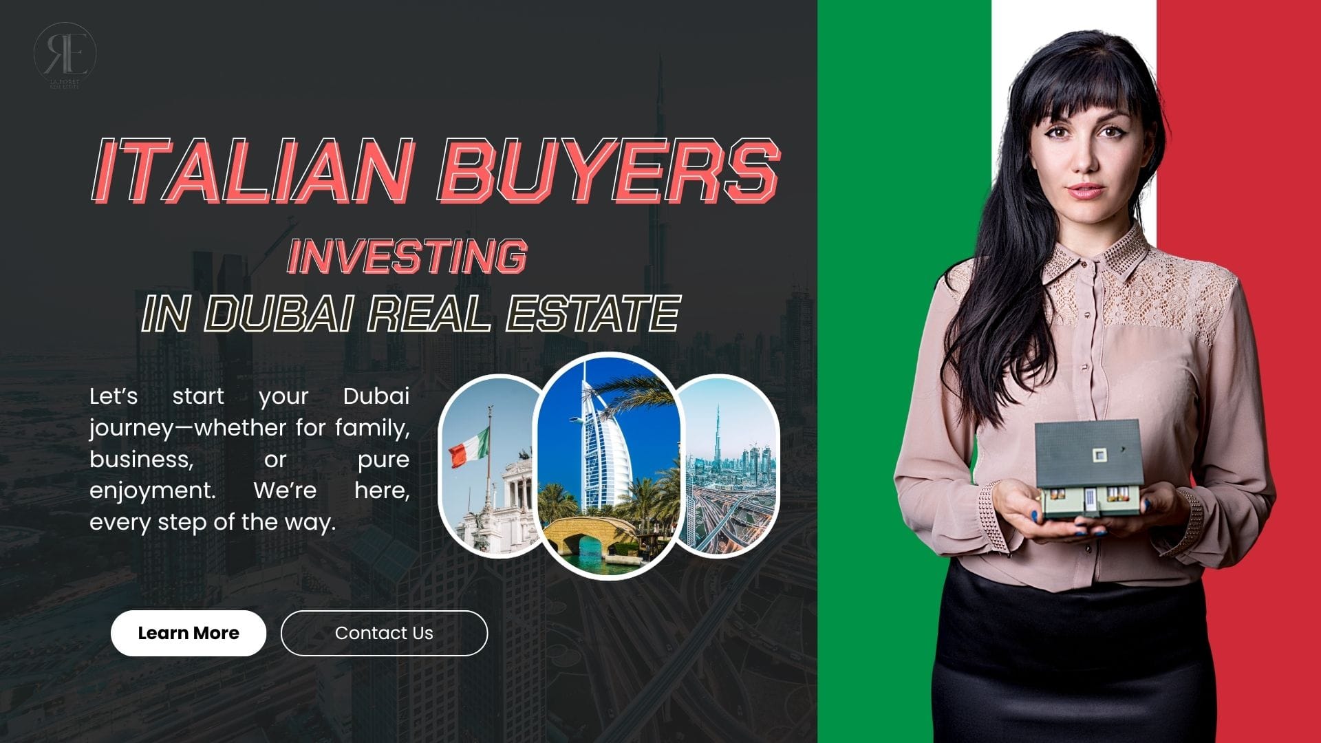 Italian Buyers Investing in Dubai Real Estate