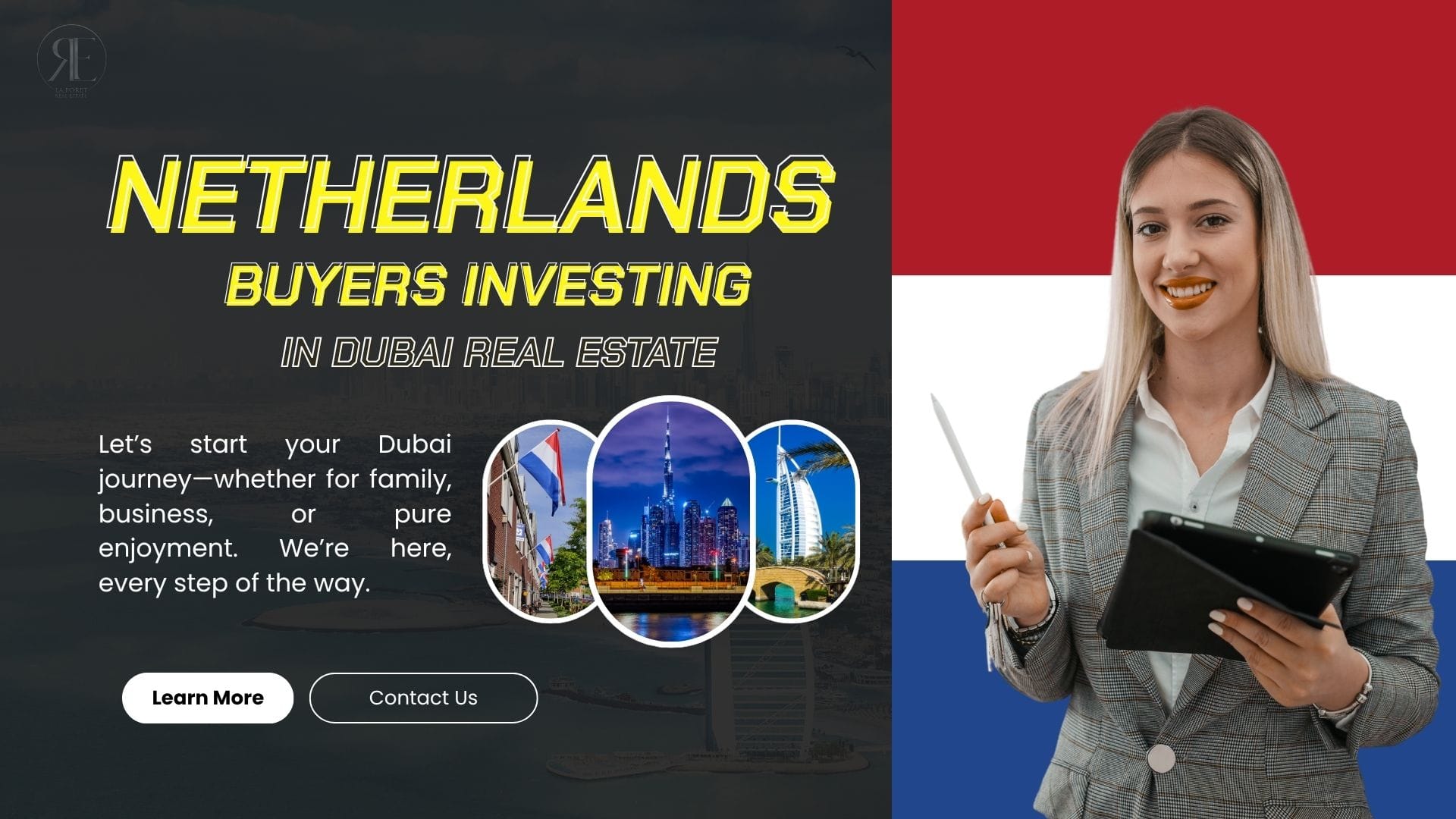 Netherlands Buyers Investing in Dubai Real Estate
