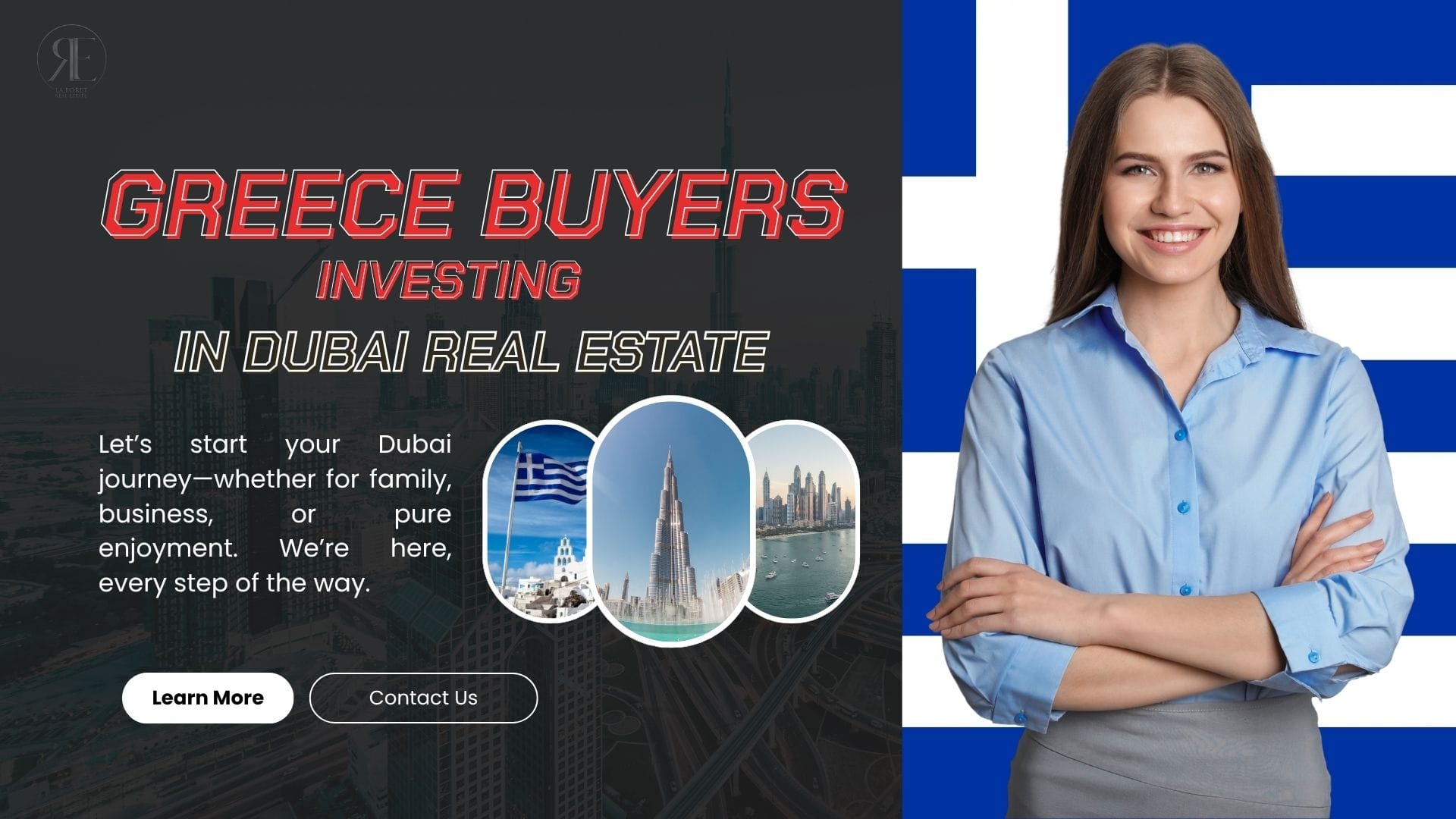 Greece Buyers Investing in Dubai Real Estate