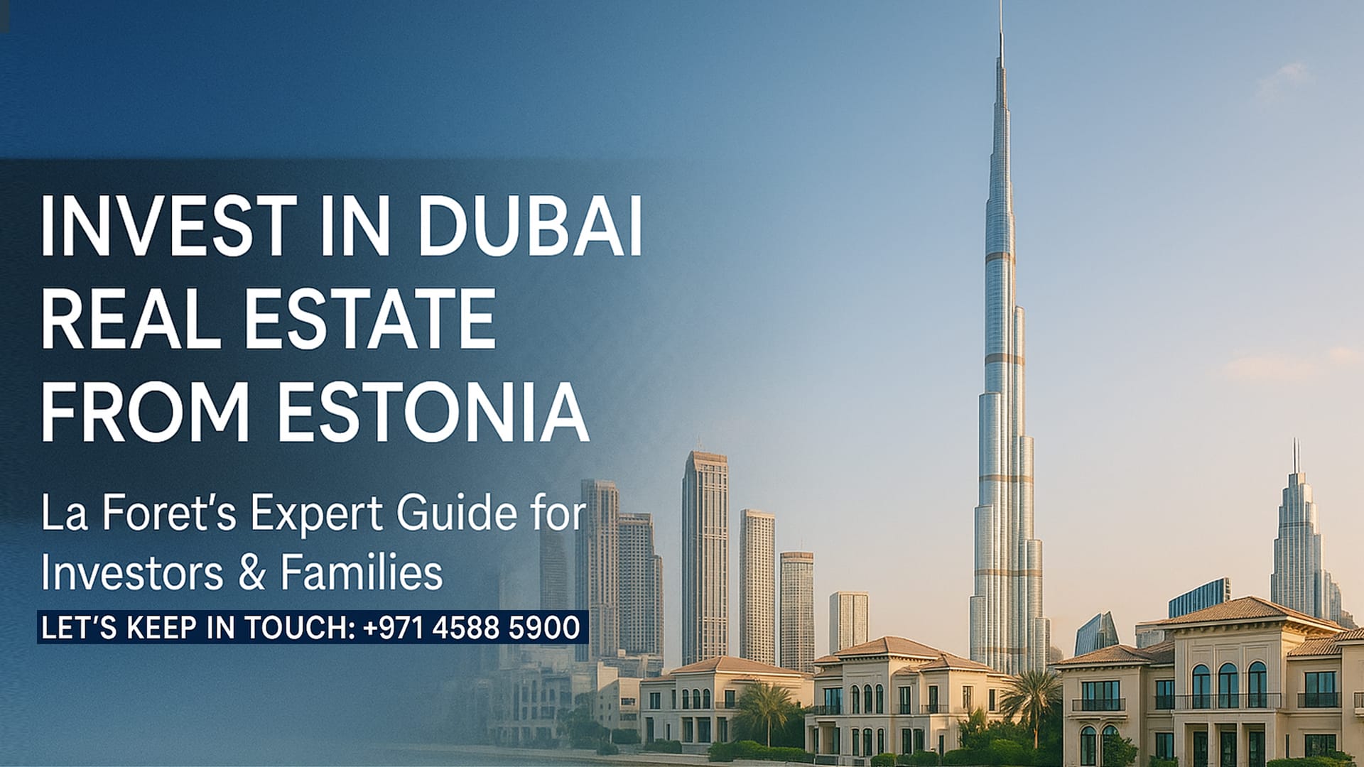 Estonian Buyers Investing in Dubai Real Estate