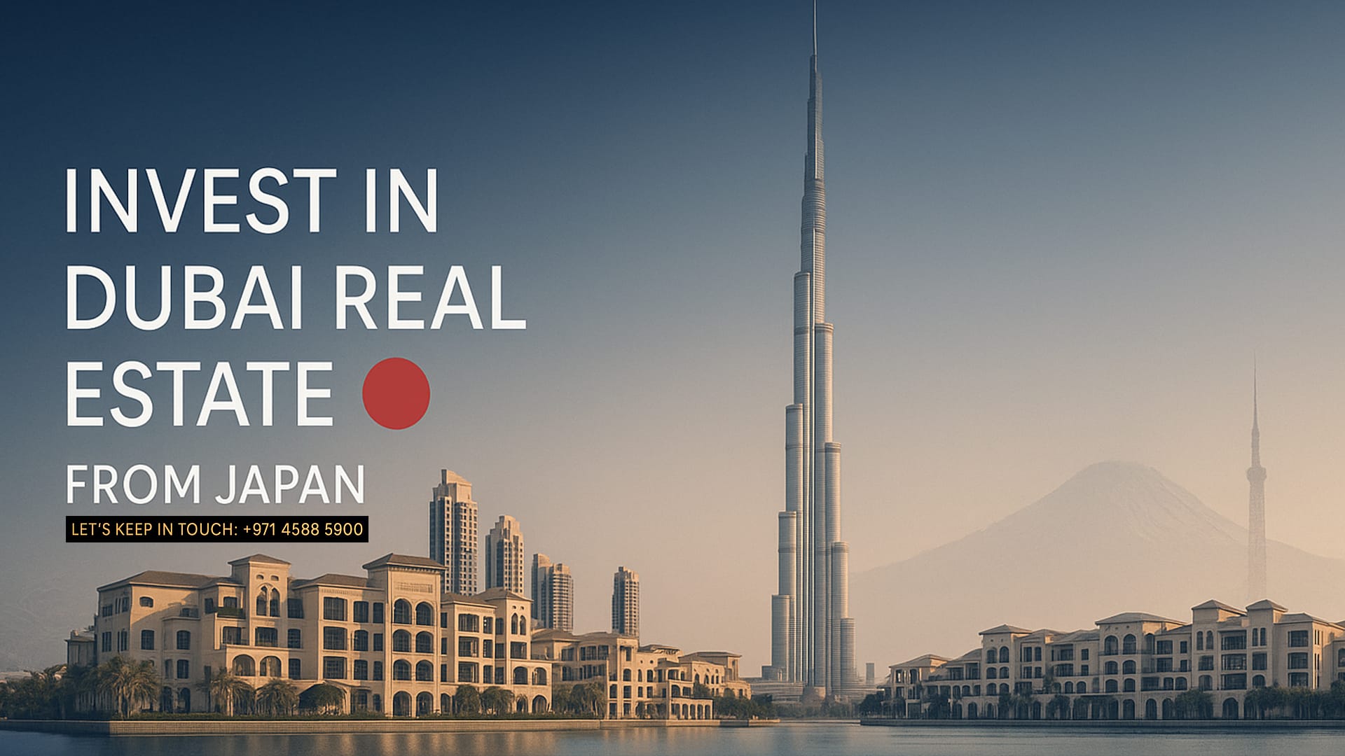 Japanese Buyers Investing in Dubai Real Estate