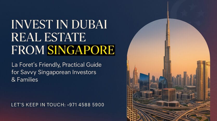 Singapore Buyers Investing in Dubai Real Estate