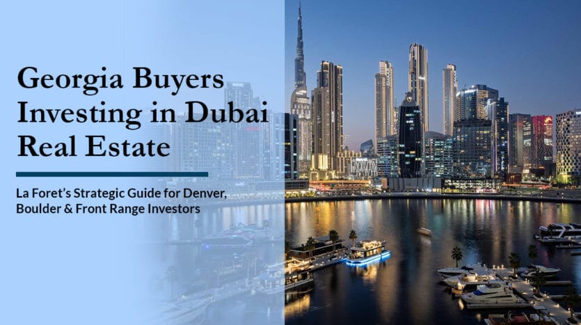 Georgia Buyers Investing in Dubai Real Estate
