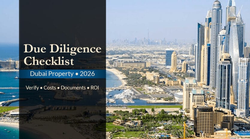 Dubai property due diligence checklist