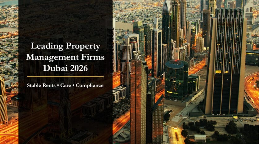 Leading Property Management Firms in Dubai