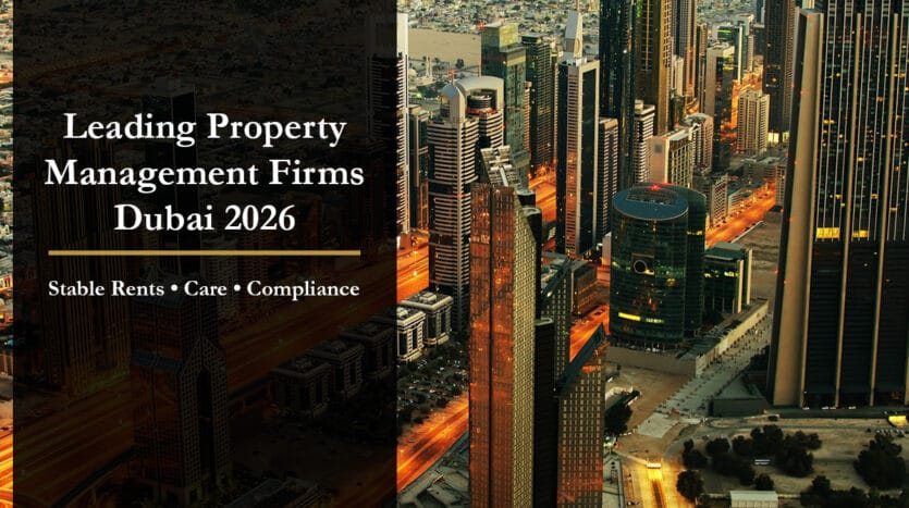 Leading Property Management Firms in Dubai