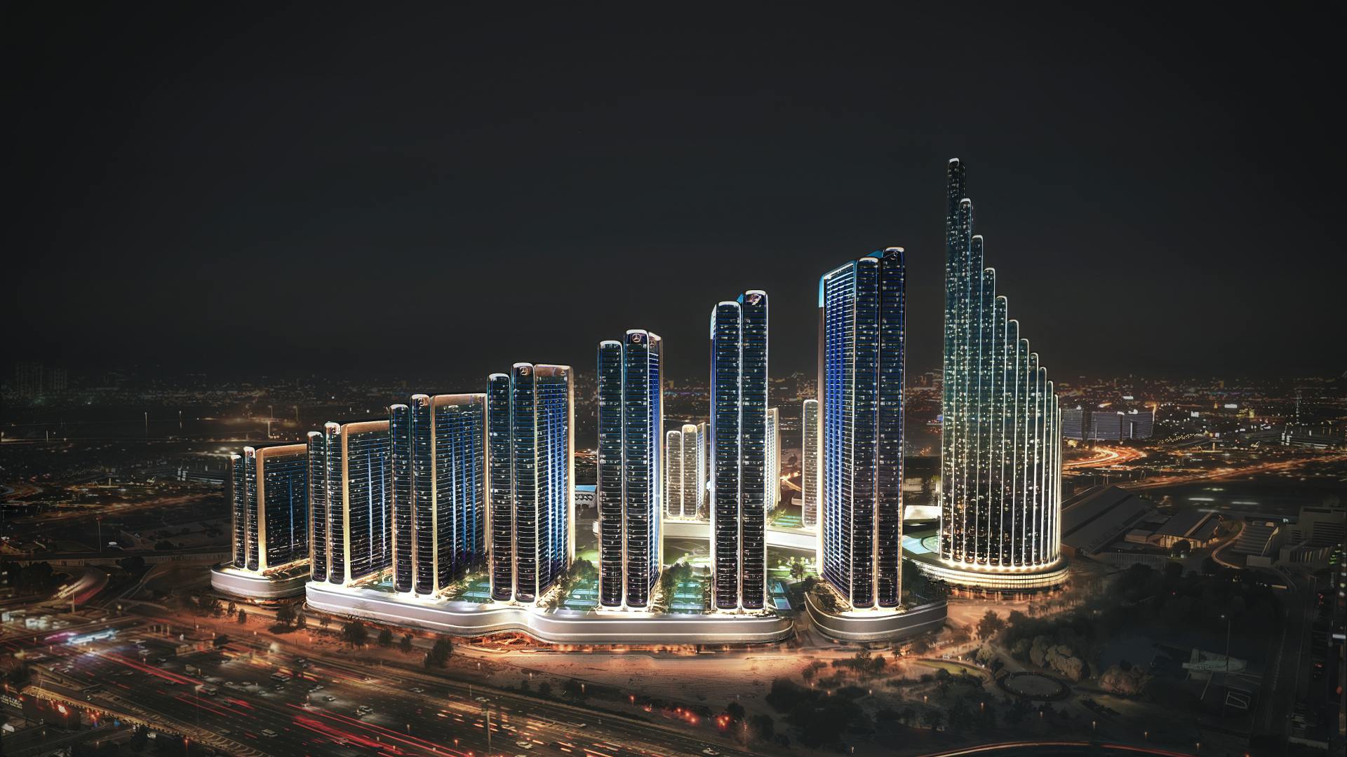 Maybach at Mercedes-Benz Places Binghatti City, Dubai