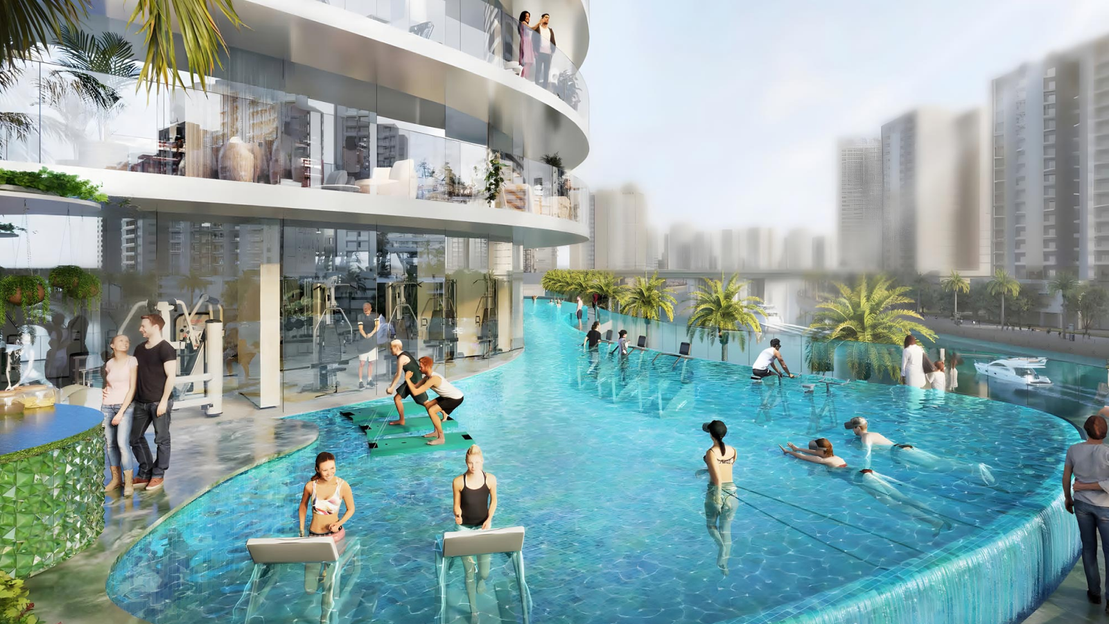 Canal Crown at Business Bay, Dubai – Damac Properties