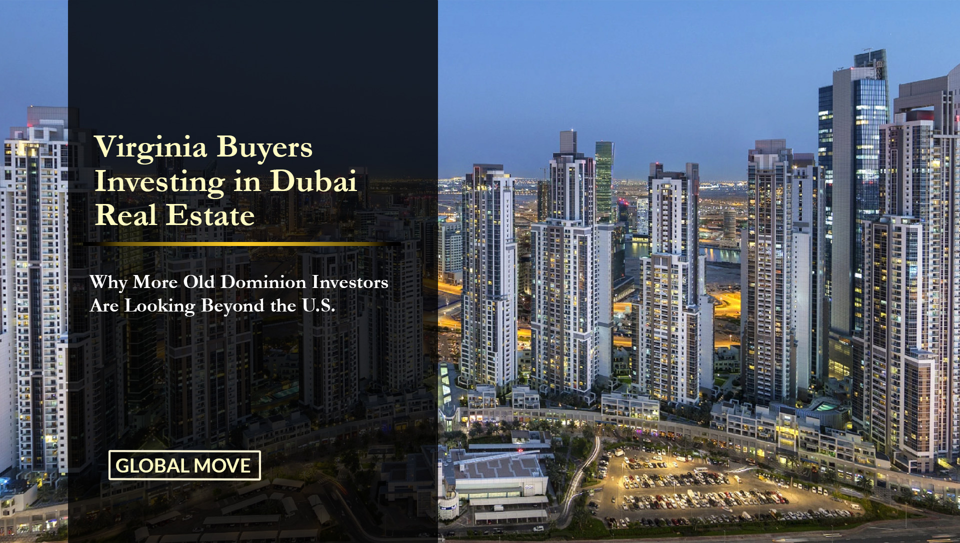 Virginia Buyers Investing in Dubai Real Estate